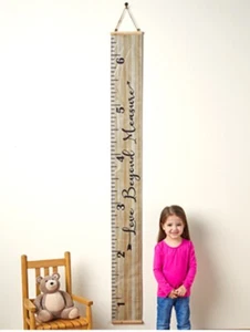 NIB Lakeside Collection Sentiment Ruler Growth Chart - Child Height Tracker - Picture 1 of 2