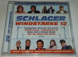 SCHLAGER WINDSTÄRKE 12 / CD NEU & OVP! ROLAND KAISER ANDY BORG ANDREAS FULTERER - Imagen 1 de 3
