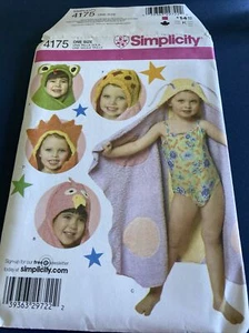 2006 UNCUT Simplicity Sewing Pattern #4175 "Decorated Bath Towels" Flamingo-Sun+ - Picture 1 of 10