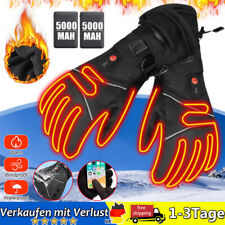 Produktbild - Beheizte Handschuhe Motorrad Winter Warme Elektrische Heizhandschuhe Handwärmer