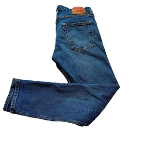 Levis 512 Men's Slim Taper Waterless Jeans 31x30 Indigo - Picture 1 of 10