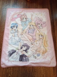 Manta Sailor Moon Throw Ichiban Kuji Banpresto Pijama Mercurio Marte Júpiter - Imagen 1 de 8