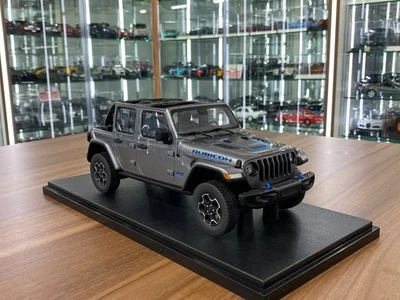 GT Spirit JEEP WRANGLER 4XE 2022 – Silver Metallic– Limited Edition [1/18 Resin] - Image 1 of 4