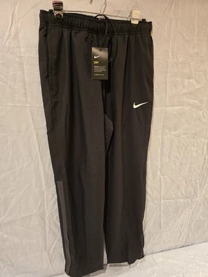 Nike Dri-Fit Woven Men's Black Team Training Pants Size Large AJ3373-020 - Image 1 of 3