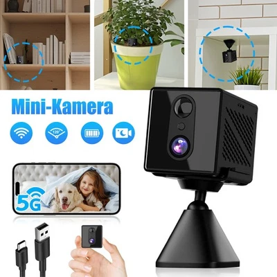 1080P Nachtsicht Überwachungskamera Mini Wifi IP Camera Wlan mini kamera Cam HD - Bild 1 von 4