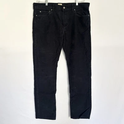 J Crew Navy Corduroy Pants 770 Mens 38X32 Straight Leg Stretch Heritage Preppy - Image 1 of 4
