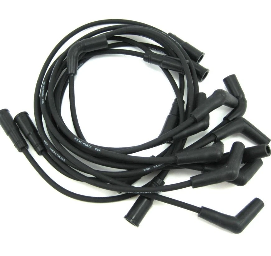 Juego de cables de bujía originales Volvo Penta 3888328 Delco HVS V8 OEM Foto 1 de 1