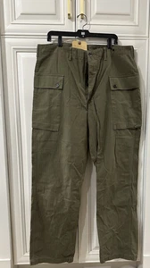 Pantalones cargo de sarga de alta resistencia para hombre Bronson MFG Co etiquetas talla 38 color verde - Imagen 1 de 22