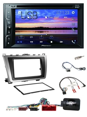 Pioneer Bluetooth 2DIN USB DVD DAB Lenkrad Autoradio für Mazda 6 2008-2012 schwa - Bild 1 von 4