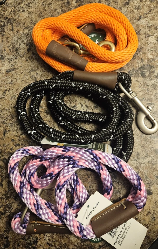 Correas de cuerda para perros 3pk 4 ft Foto 1 de 1