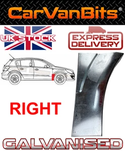FOR VAUXHALL ASTRA H 2003-2012 FRONT WHEEL ARCH LOWER FENDER WING REPAIR PANEL R - Picture 1 of 5