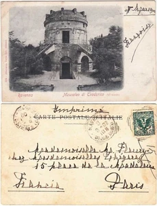 RAVENNA - MAUSOLEO DI TEODORICO - VIAGG. 1902 -92946- - Picture 1 of 1
