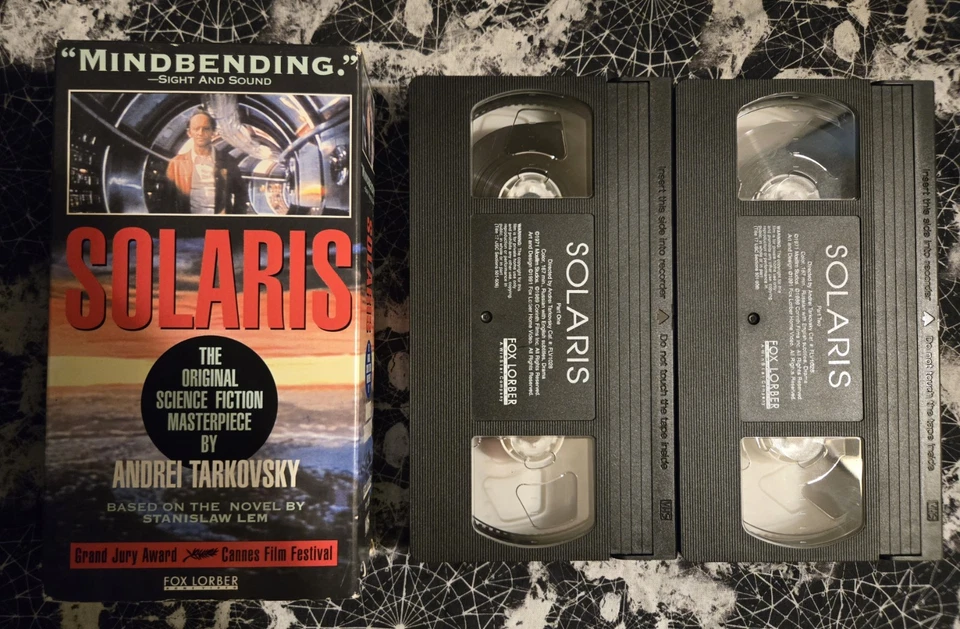Solaris VHS 1995 2-Tape Set Original Sci Fi Masterpiece By Andrei Tarkovsky HTF - Image 1 of 1