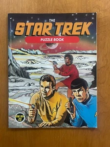 The Star Trek Puzzle Book - 1986 - 20th Anniversary - Unused - Picture 1 of 5