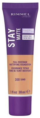 Rimmel London Stay Matte Liquid Mousse - 300 Sand - Foundation, Lightweight, - Image 1 of 4