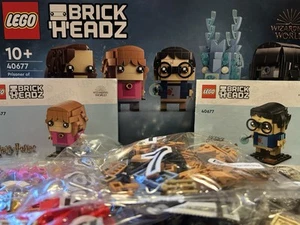 LEGO Brickheadz 40677: Harry Potter (221) and Hermione Granger (222) ONLY - Picture 1 of 1