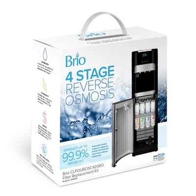 4 Stage RO Reverse Osmosis Water Cooler Filter Replacement Kit | for Water Di... - Image 1 of 4