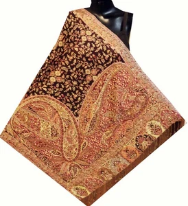 Gift For Girl Silk Stylish Soft Silk Shawl Wrap Pashmina Scarf Stole Cashmere - Picture 1 of 8