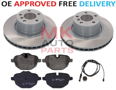 PARA BMW X4 F26 2.0 X DRIVE DISCOS DE FRENO TRASEROS PASTILLAS Y SENSOR 2014-2019 330MM Foto 1 de 4