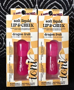 2pk IONI GLOW GETTER FRUTA DE DRAGÓN LÍQUIDO LABIO Y MEJILLA MEZCLABLE COLOR - Imagen 1 de 12