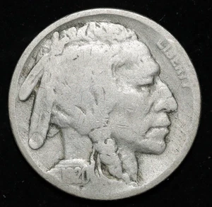 1920 Buffalo Nickel 5C Five Cent Circulated Philadelphia - Picture 1 of 2