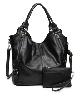 Women Tote Bag Handbags PU Leather Fashion Hobo Shoulder Bags with Adjustable... - Picture 1 of 7