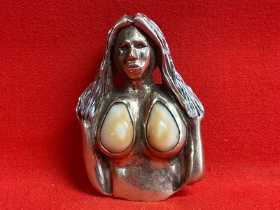 Colgante Oro Amarillo 10K Marfil Alce 46G Declaración Única De Colección (CP1113028) Foto 1 de 4