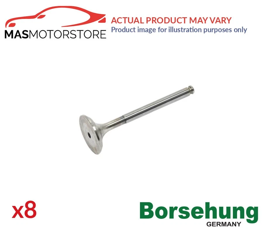 ENGINE EXHAUST EX VALVE BORSEHUNG B19009 8PCS FOR AUDI A6 C5,A4 B6,TT,A4 B5,A3 - Image 1 of 4