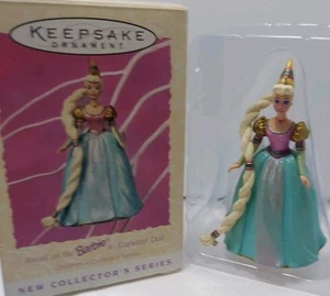 Barbie als Rapunzel 1997 Spring Collection Hallmark Keepsake Christmas Ornament  - Bild 1 von 11