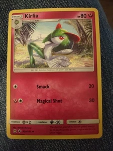 Kirlia Burning Shadows 92a/147 Uncommon Cosmos Holo Pokémon Card - Picture 1 of 4