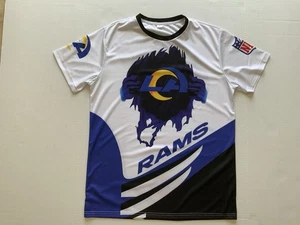 Los Angeles Rams Shirt Herren Größe Large Weiß Kurzarm Freizeit NFL Football. - Bild 1 von 6