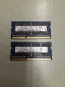 SK Hynix 16GB (2x8GB) Laptop Memory DDR3 2Rx8 PC3L-12800S HMT41GS6BFR8A-PB 1539 - Picture 1 of 3