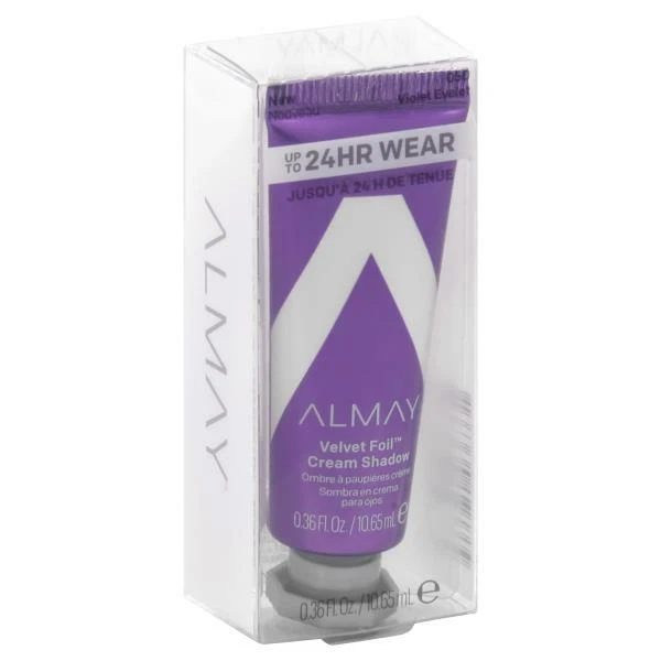 Almay Velvet Foil Cream Shadow - .36 oz - Violet Eyelet 050 - NEW - Image 1 of 1