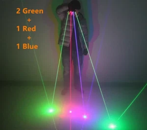 532nm/800MW+650nm/100MW+450nm/65MW Stage Laser Performance DJ - Picture 1 of 9
