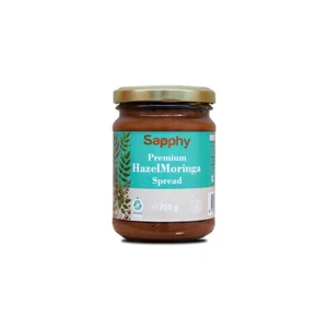 Sapphy Premium HazelMoringa Spread – 250g | With Moringa & Omega-3 - Picture 1 of 4