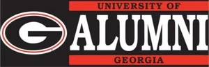 Decalcomania Alumni Georgia - Foto 1 di 1