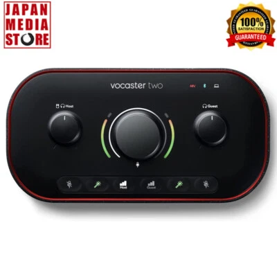 Focusrite Vocaster Two Podcast Audio Interface For Content Creators NEW with BOX - Image 1 of 4
