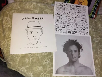 Jason Mraz We Sing We Dance Steal Things 2 LP US (2008 1st Press) EX+ - Image 1 of 4