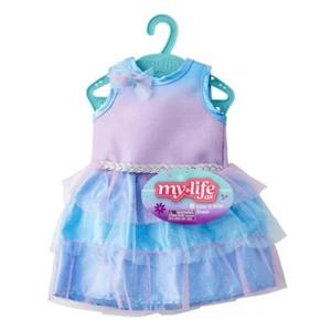My Life As Flieder & weiches blaues Kleid für 18 Zoll Puppe - Bild 1 von 1