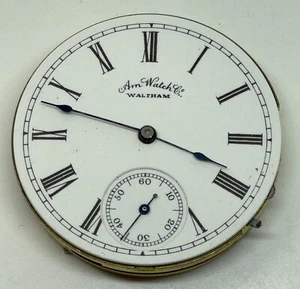 AMERICAN POCKET WATCH MOVEMENT Circa 1888 6s 7 Jewels Runs - Picture 1 of 17