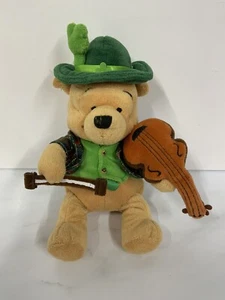 Disney Winnie Puuh Stofftier Bär Beanie Irish St Patricks Day Kobold 8 Zoll - Bild 1 von 11