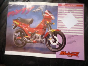 Malaguti Fifty Top 50 ccm Datenblatt - alte Annonce - historische Reklame - - Bild 1 von 1