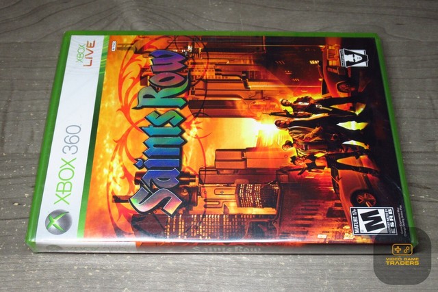 RARE! 2006 SAINTS ROW Xbox 360 Video Game = Official Promo Art