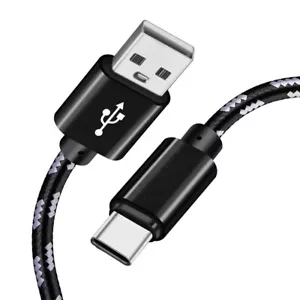 Braided USB C Type-C Fast Charging Data SYNC Charger Cable Cord 3/6/10FT Lot - Picture 1 of 15