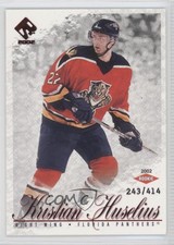 2001-02 Pacific Private Stock /414 Kristian Huselius #123 Rookie RC