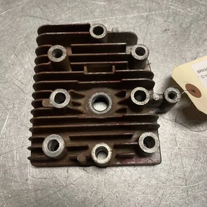 OEM USED 1974 BRIGGS 6B-S-90118 HORIZONTAL MOTOR CYLINDER HEAD 210209 - Picture 1 of 3