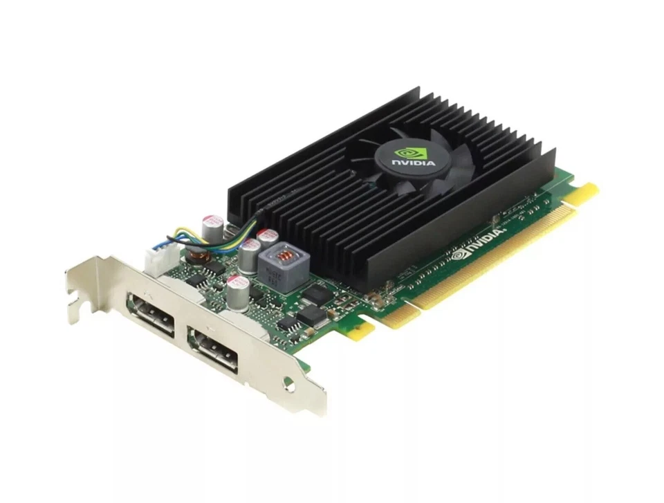Low Profile nVidia Quadro NVS310 512MB GDDR3 PCIe x16 LP 2 x Display Ports - Image 1 of 1