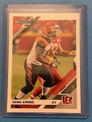 2019 Panini Donruss - #61 Geno Atkins - Cincinnati Bengals - Image 1 of 2