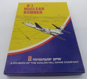 APPLE II B-1 NUCLEAR BOMBER Microcomputer Game Avalon Hill Cassette Game - Picture 1 of 12