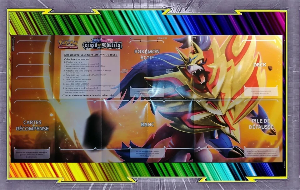 Tapis de Jeu - Playmat - Pokemon : Zamazenta - EB02 - Photo 1/1
